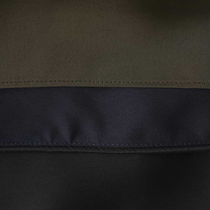 SACAI SACAI＜サカイ＞ コンビネーションデザインシャツ BLACK