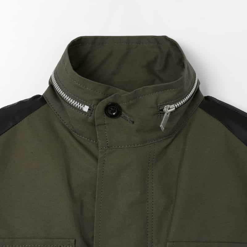 SACAI SACAI＜サカイ＞ コットンウェザージャケット KHAKI