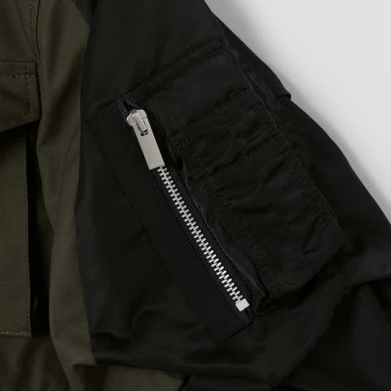 SACAI SACAI＜サカイ＞ コットンウェザージャケット KHAKI