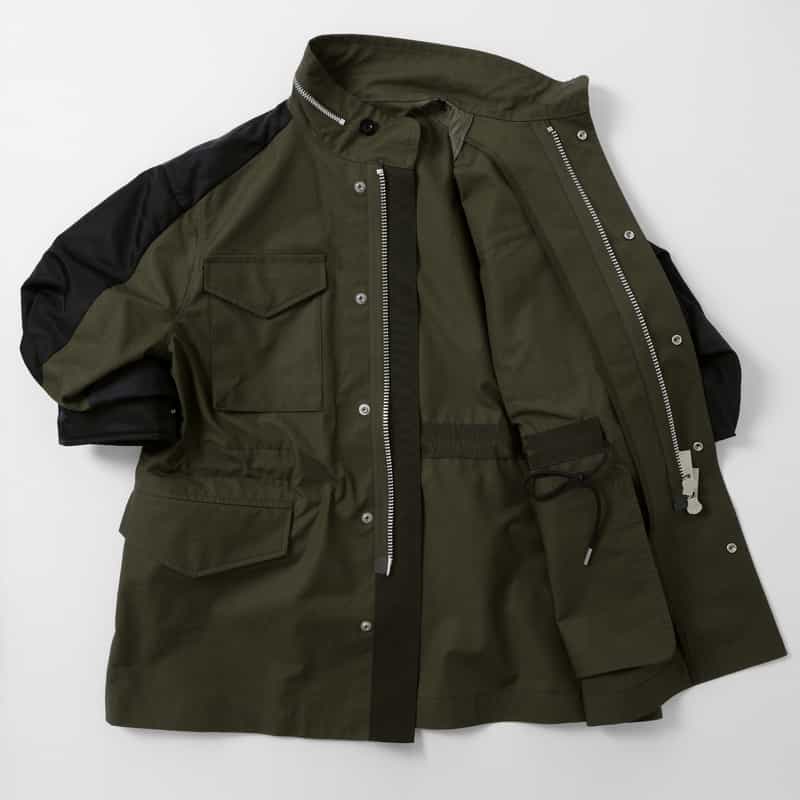 SACAI SACAI＜サカイ＞ コットンウェザージャケット KHAKI