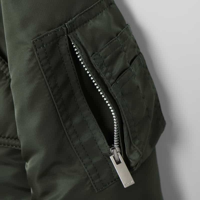 SACAI SACAI＜サカイ＞ ナイロンツイル ジップアップブルゾン NAVY