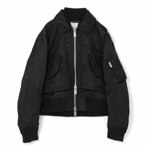 SACAI＜サカイ＞ ナイロンツイル ジップアップブルゾン