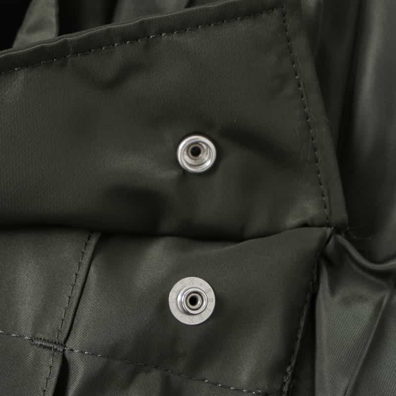 SACAI SACAI＜サカイ＞ ポケット付きナイロンツイルプリーツスカート KHAKI
