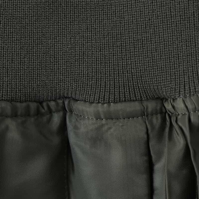SACAI SACAI＜サカイ＞ ポケット付きナイロンツイルプリーツスカート KHAKI