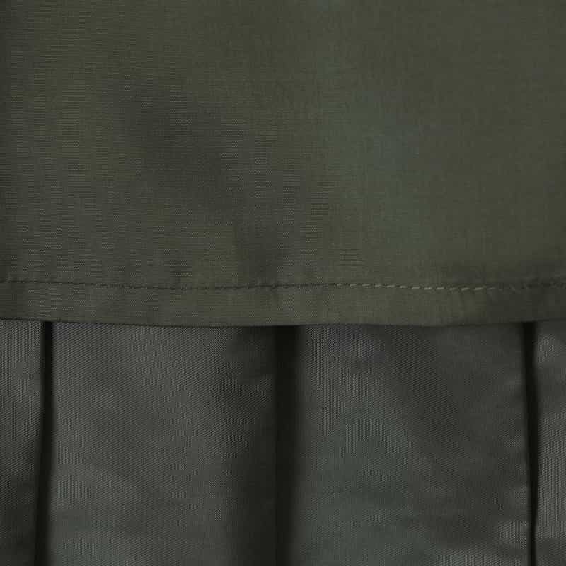 SACAI SACAI＜サカイ＞ ポケット付きナイロンツイルプリーツスカート KHAKI