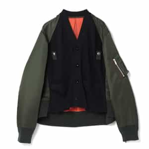 SACAI＜サカイ＞ コンビネーション ブルゾン
