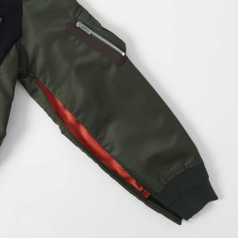 SACAI SACAI＜サカイ＞ コンビネーション ブルゾン NAVY