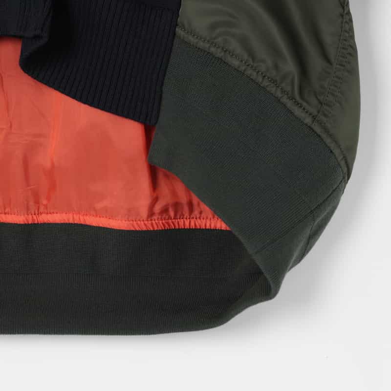 SACAI SACAI＜サカイ＞ コンビネーション ブルゾン NAVY