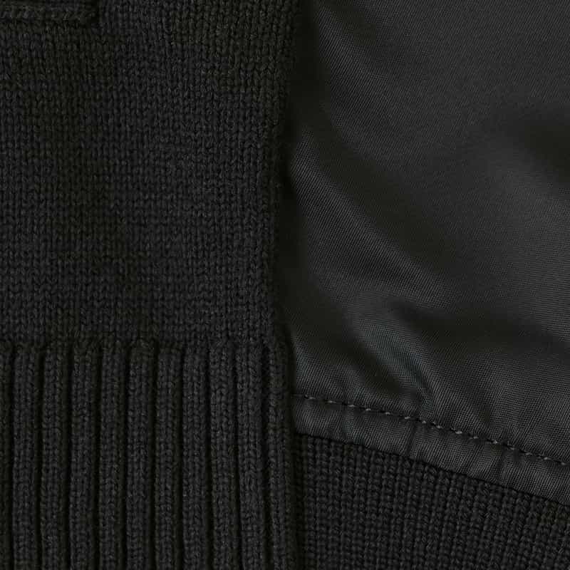 SACAI SACAI＜サカイ＞ コンビネーション ブルゾン BLACK