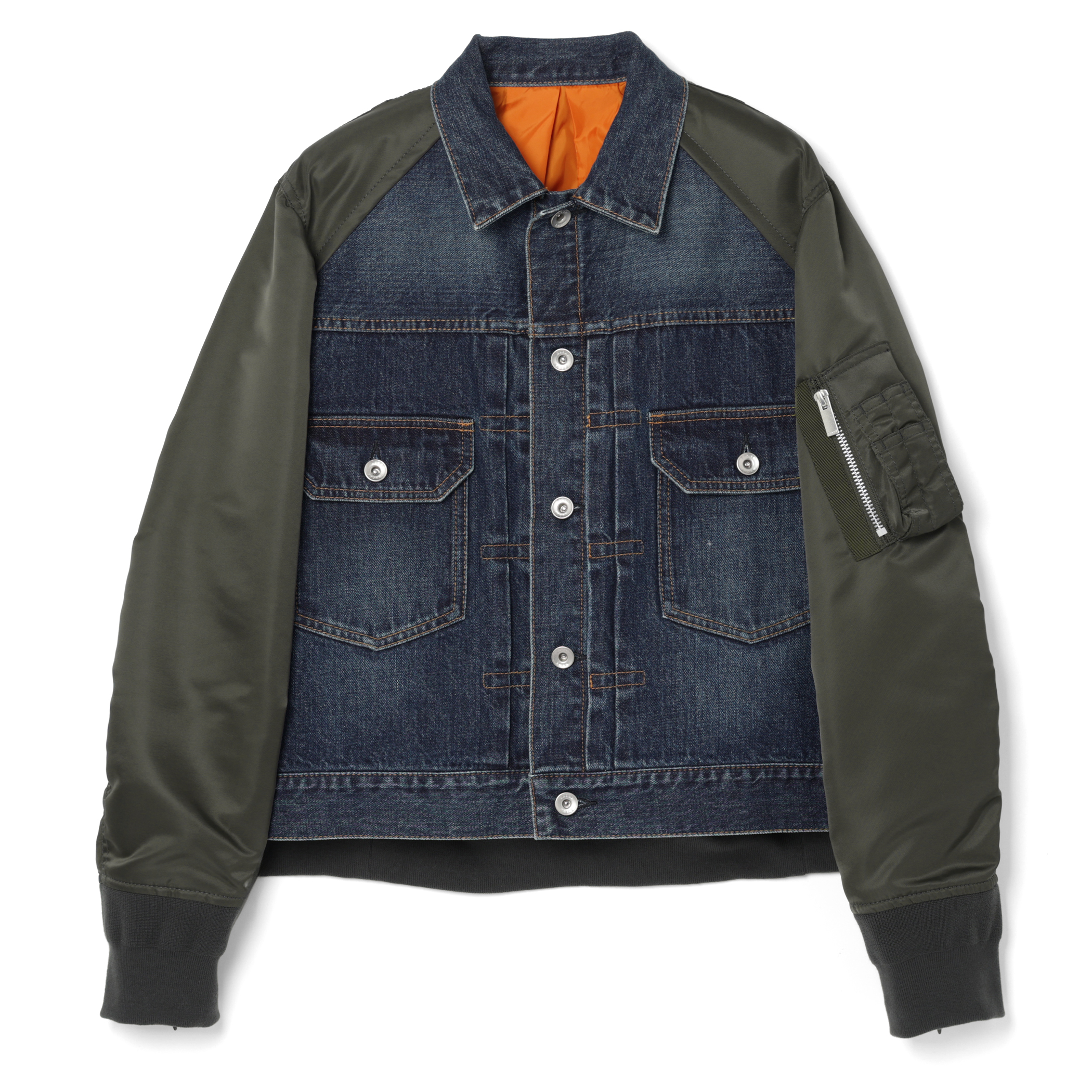 SACAI＜サカイ＞ コンビネーションデニムジャケット
