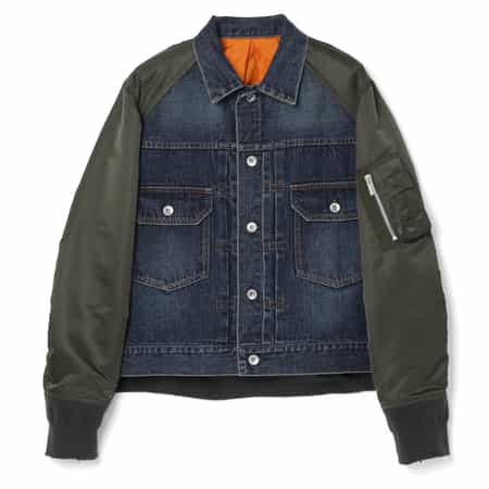 SACAI＜サカイ＞ コンビネーションデニムジャケット