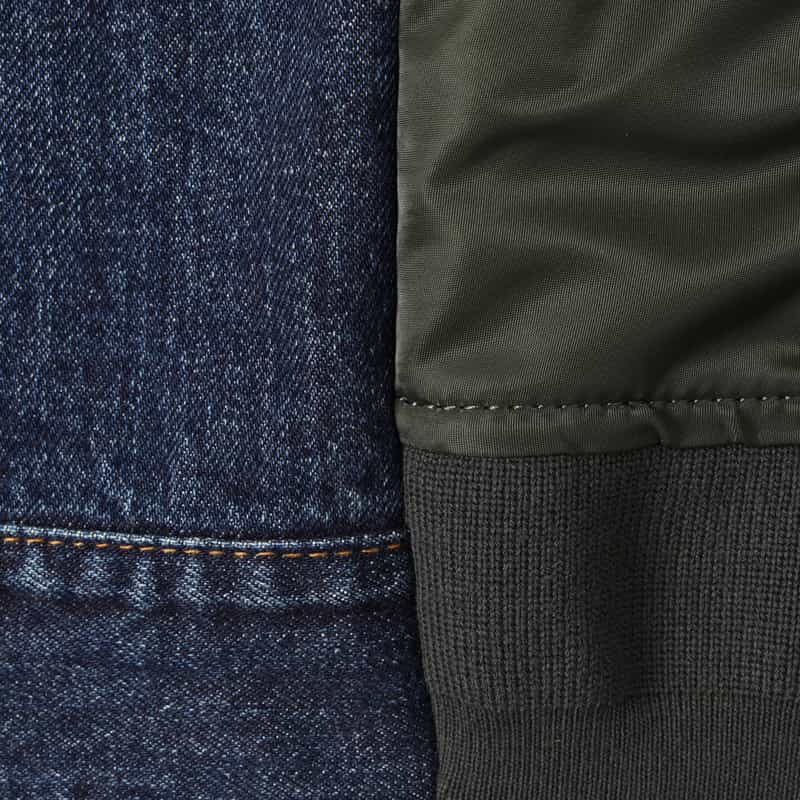 SACAI SACAI＜サカイ＞ コンビネーションデニムジャケット LIGHT BLUE