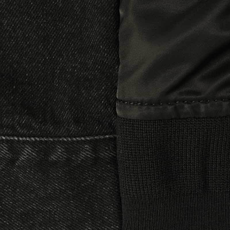 SACAI SACAI＜サカイ＞ コンビネーションデニムジャケット BLACK