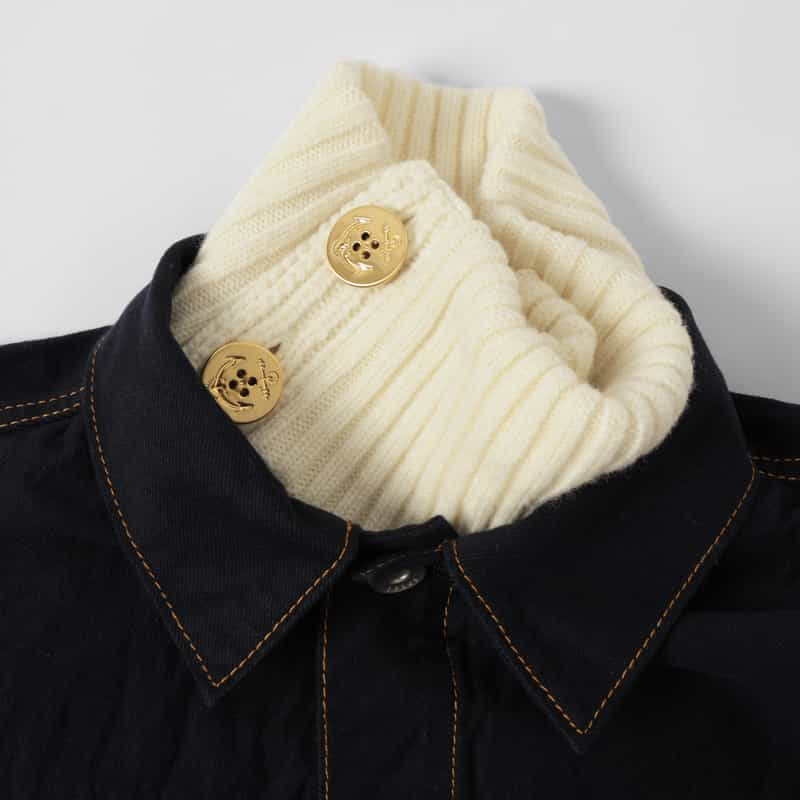 SACAI SACAI＜サカイ＞ コンビネーションデニムジャケット NAVY