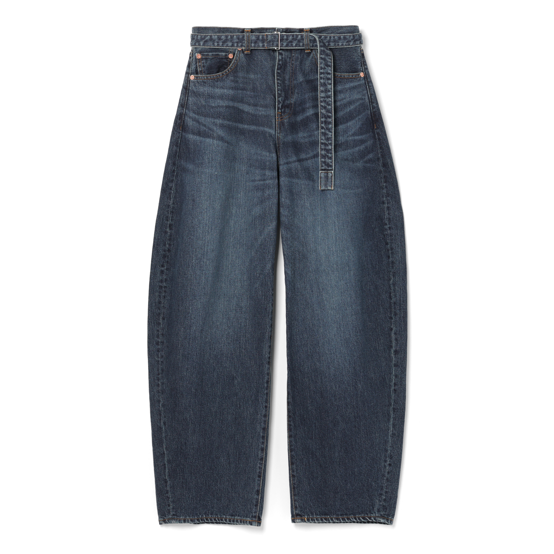 SACAI＜サカイ＞ ベルテッドデニムパンツ