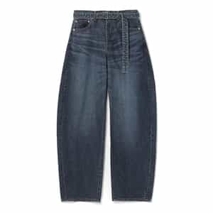 SACAI＜サカイ＞ ベルテッドデニムパンツ