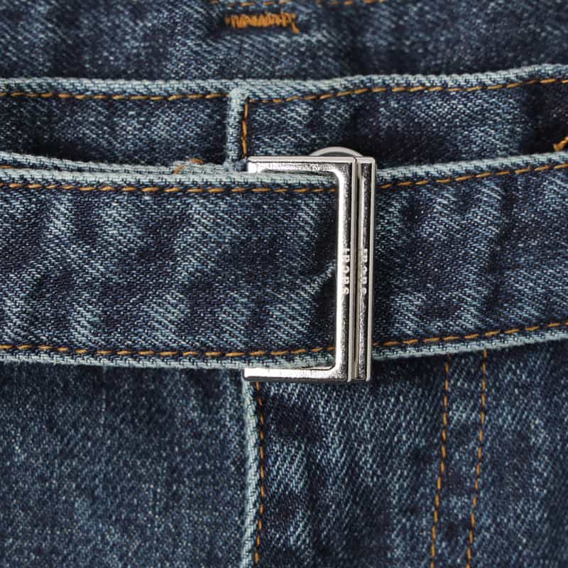 SACAI SACAI＜サカイ＞ ベルテッドデニムパンツ BLUE