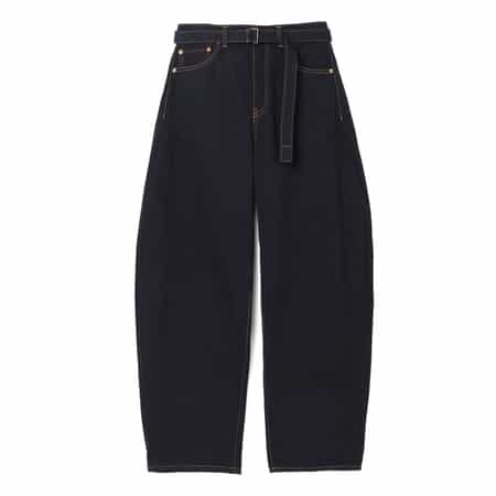 SACAI＜サカイ＞ ベルテッドデニムパンツ
