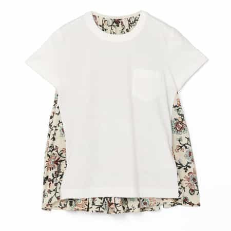SACAI ＜サカイ＞ フローラル柄カットソー