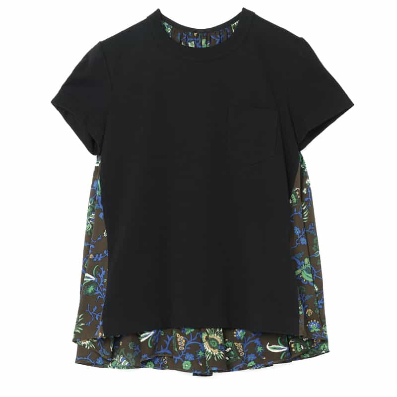 SACAI ＜サカイ＞ フローラル柄カットソー