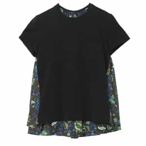 SACAI ＜サカイ＞ フローラル柄カットソー