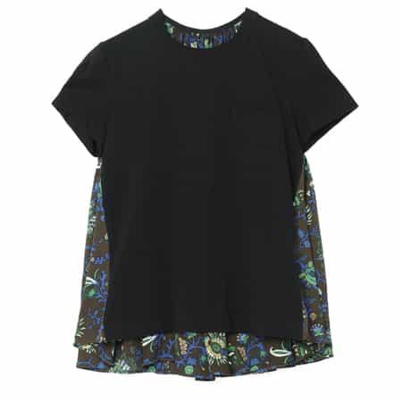 SACAI ＜サカイ＞ フローラル柄カットソー
