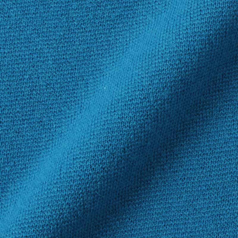 SACAI SACAI＜サカイ＞ クルーネックニットプルオーバー BLUE