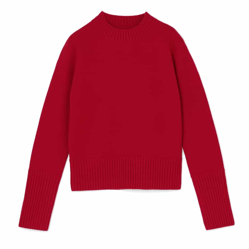 SACAI＜サカイ＞ クルーネックニットプルオーバー