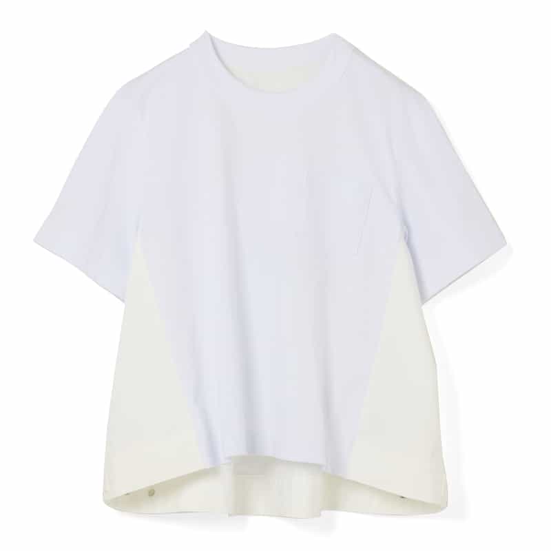 SACAI＜サカイ＞ コンビネーションポケットTシャツ
