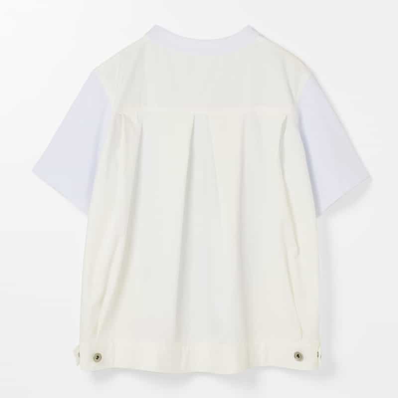 SACAI SACAI＜サカイ＞ コンビネーションポケットTシャツ WHITE