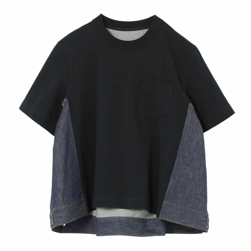 SACAI＜サカイ＞ コンビネーションポケットTシャツ
