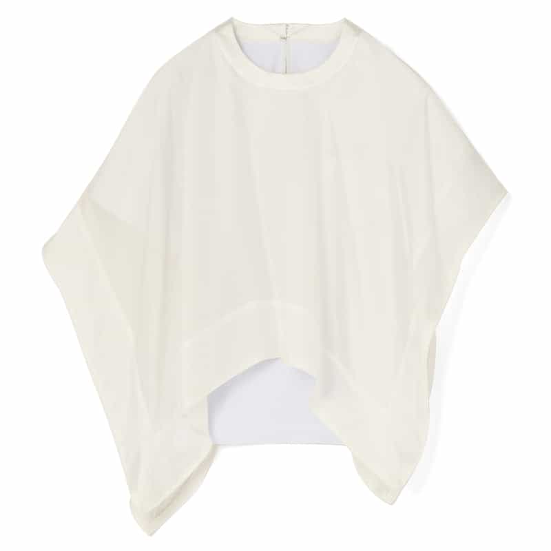 SACAI SACAI＜サカイ＞ コンビネーションデザインTシャツ IVORY