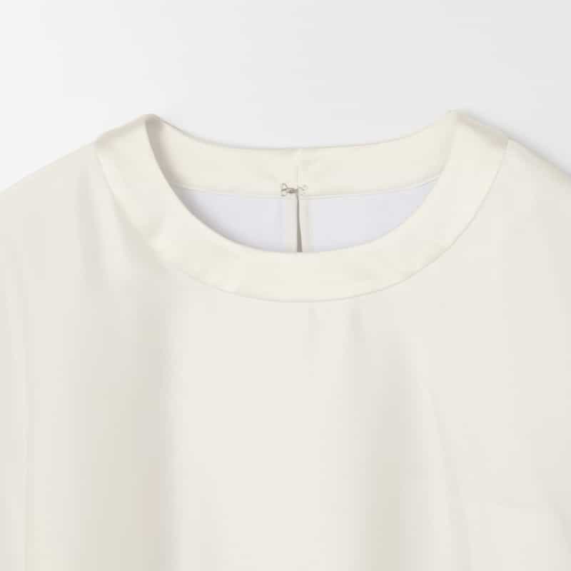 SACAI SACAI＜サカイ＞ コンビネーションデザインTシャツ IVORY