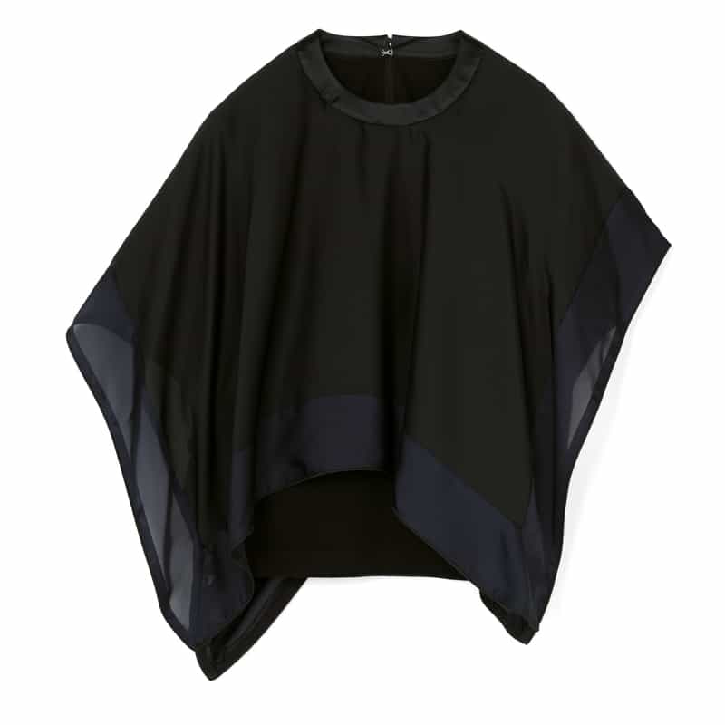 SACAI SACAI＜サカイ＞ コンビネーションデザインTシャツ BLACK