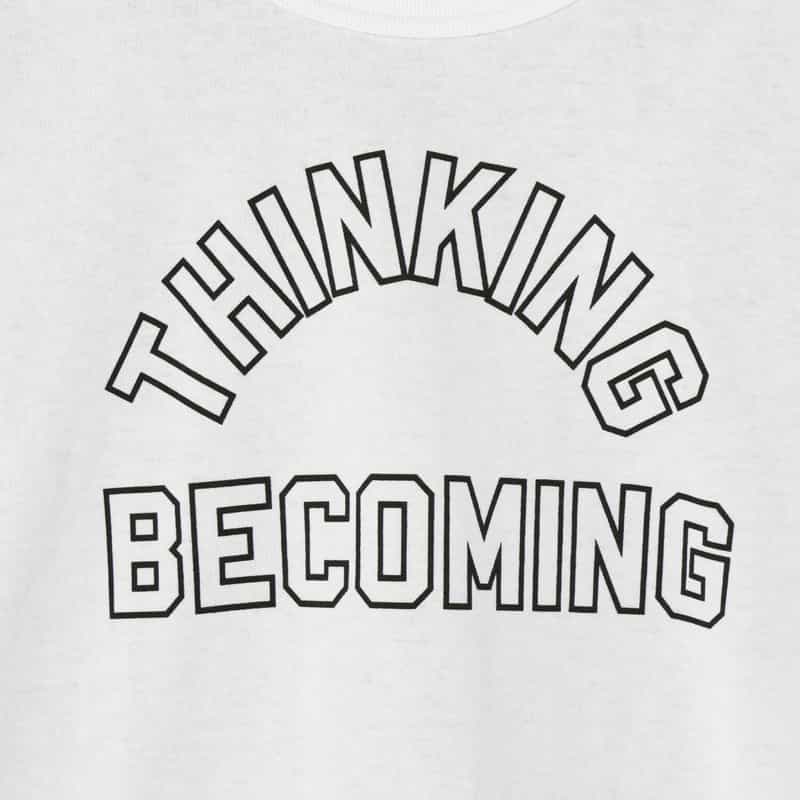 SACAI SACAI＜サカイ＞ ドローストリング付きグラフィックTシャツ WHITE