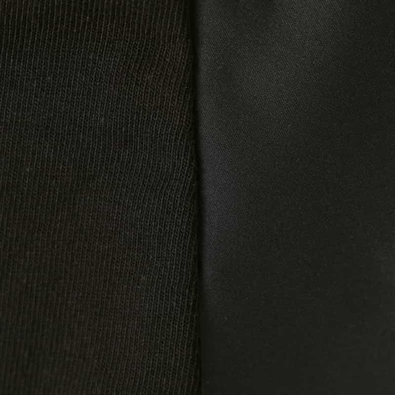 SACAI SACAI＜サカイ＞ ドローストリング付きグラフィックTシャツ BLACK