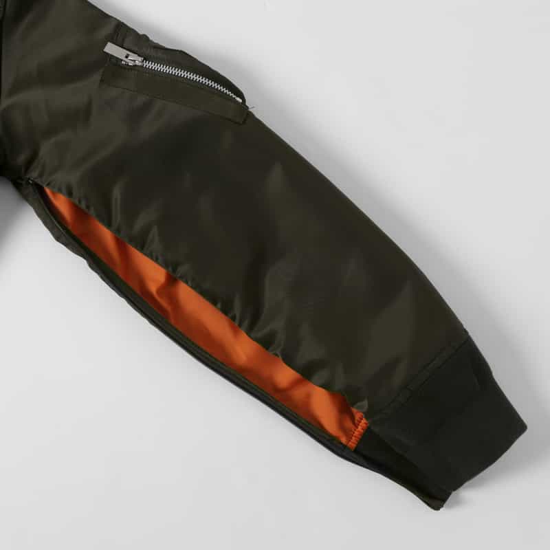 SACAI SACAI＜サカイ＞ コンビネーションジップアップパーカー NAVY