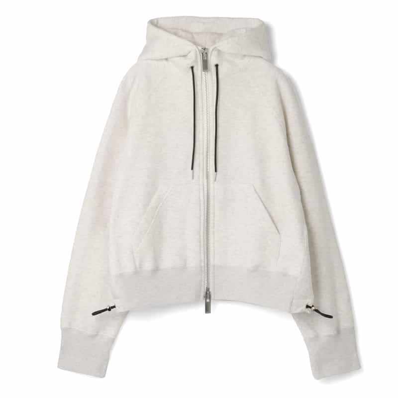 SACAI SACAI＜サカイ＞ ジップアップパーカー WHITE