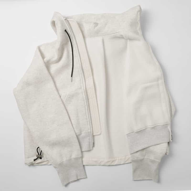 SACAI SACAI＜サカイ＞ ジップアップパーカー WHITE