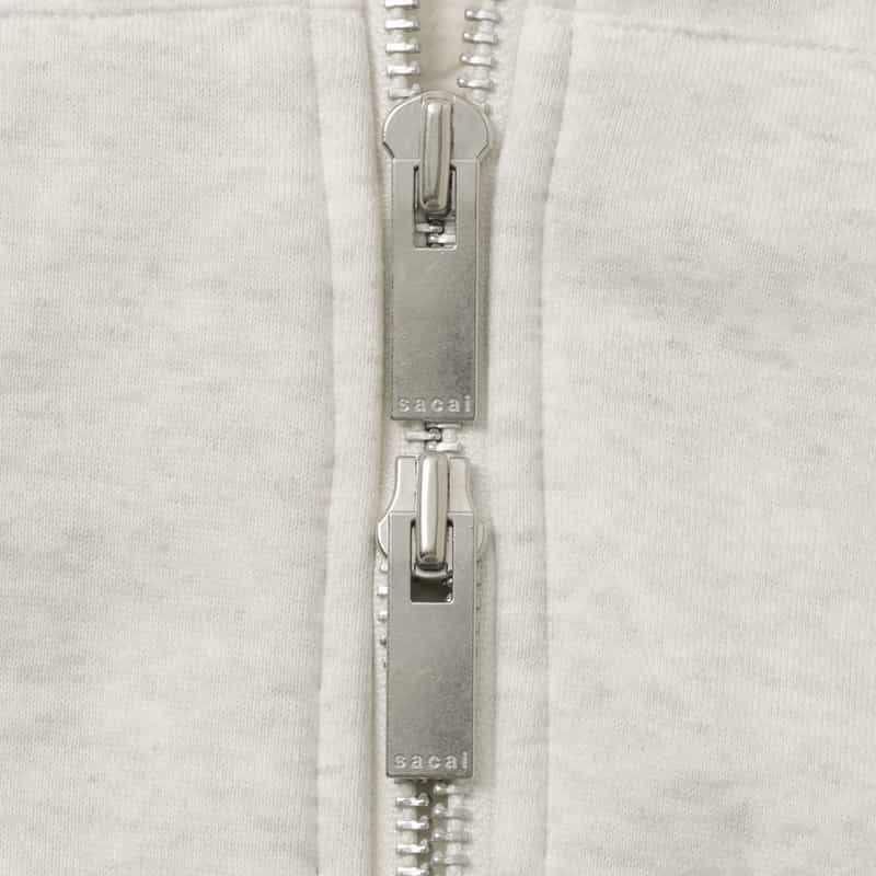 SACAI SACAI＜サカイ＞ ジップアップパーカー WHITE