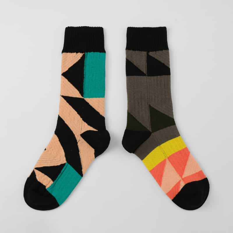 SACAI SACAI＜サカイ＞ キルトリブソックス MULTI COLOR