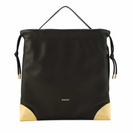 SACAI＜サカイ＞ レザーハンドバッグ