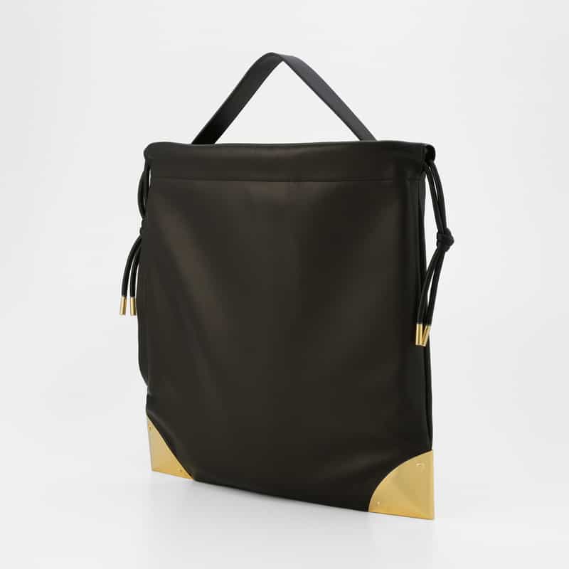 SACAI SACAI＜サカイ＞ レザーハンドバッグ BLACK