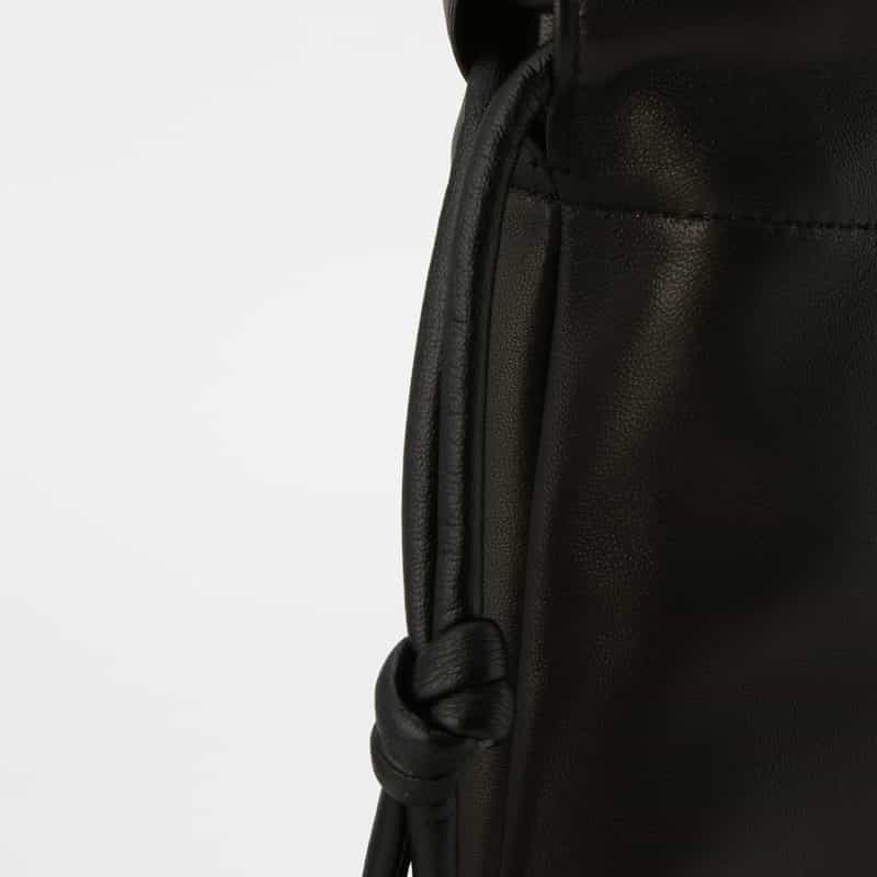 SACAI SACAI＜サカイ＞ レザーハンドバッグ BLACK