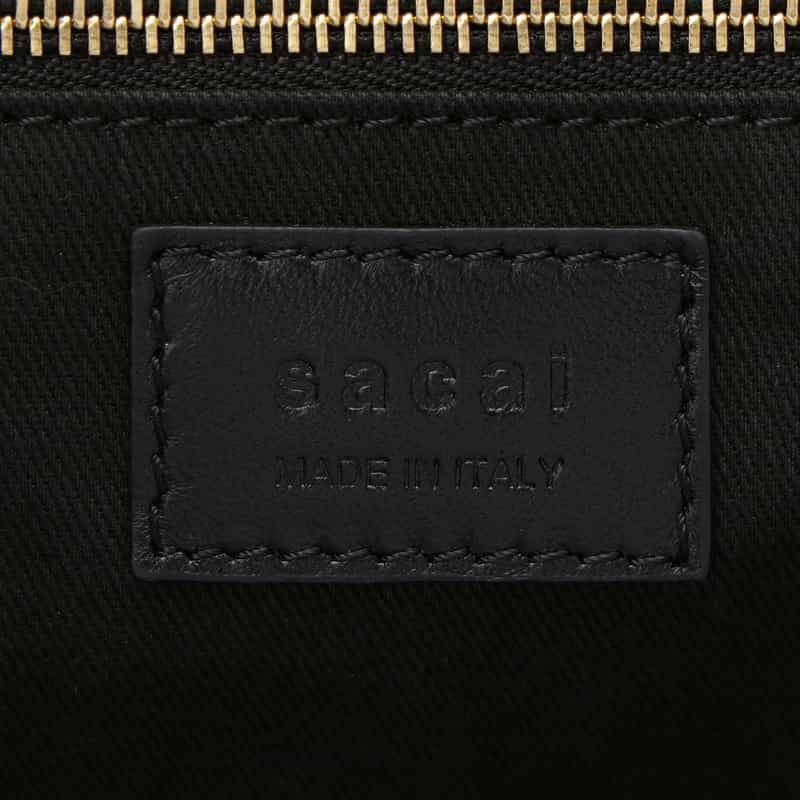 SACAI SACAI＜サカイ＞ レザートートバッグ（S） BLACK