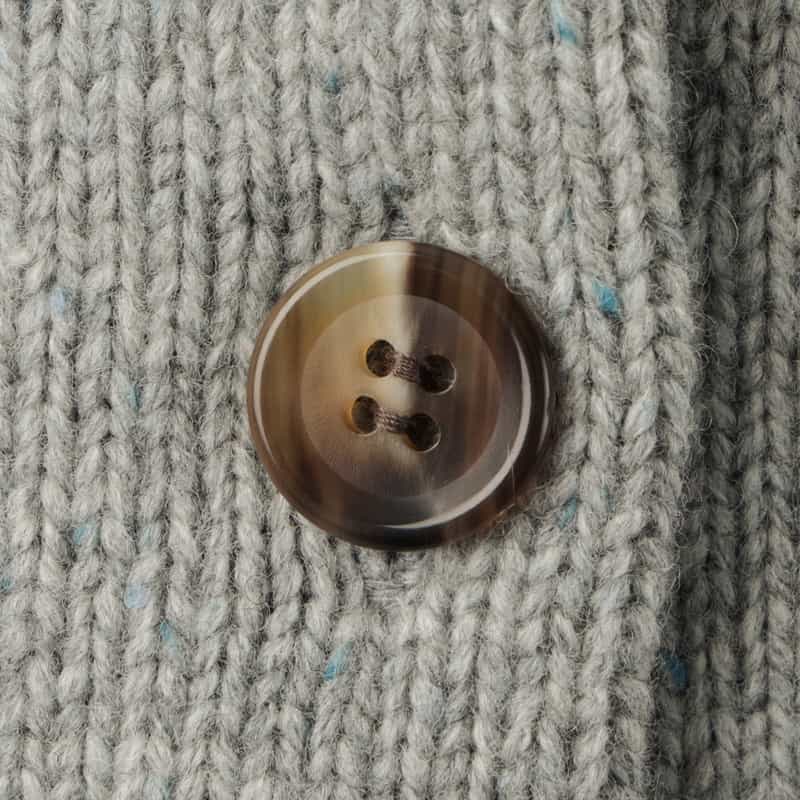 PILLINGS PILLINGS ＜ピリングス＞ バーニーズ　ニューヨーク限定 ウールニットカーディガン GRAY