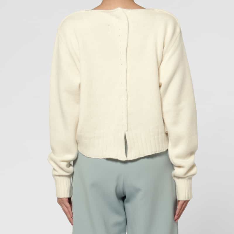 PILLINGS PILLINGS ＜ピリングス＞ バーニーズ　ニューヨーク限定 カシミヤニットカーディガン WHITE