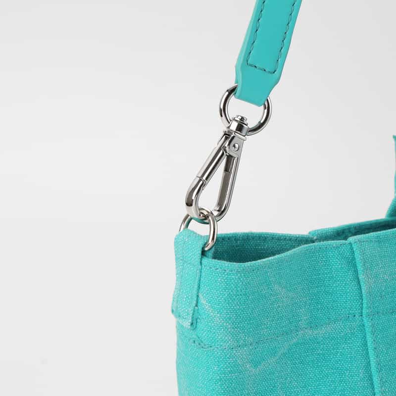 GANNI GANNI ＜ガニー＞ バナナプリント スモールトートバッグ LIGHT BLUE