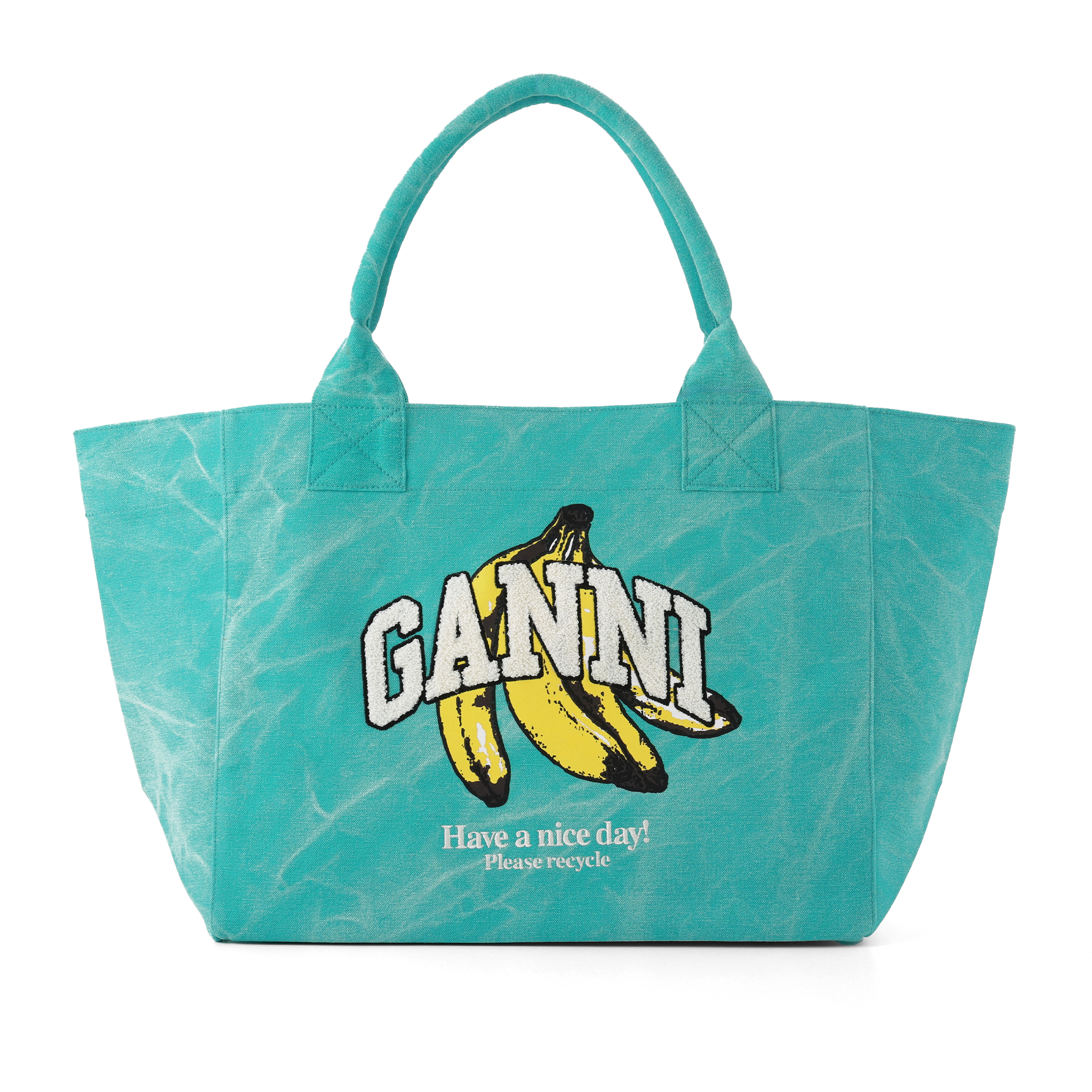 GANNI ＜ガニー＞ バナナプリント トートバッグ