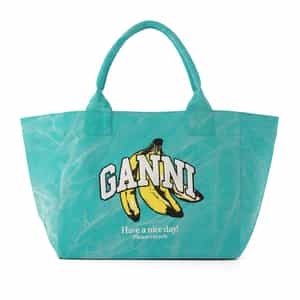 GANNI ＜ガニー＞ バナナプリント トートバッグ